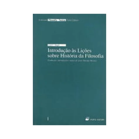 Introdução às Lições sobre História da Filosofia