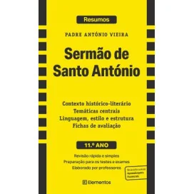 Resumos - Sermão de Santo António - Padre António Vieira - 11.º Ano