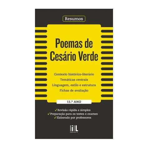 Resumos - Poemas de Cesário Verde - 11.º ano