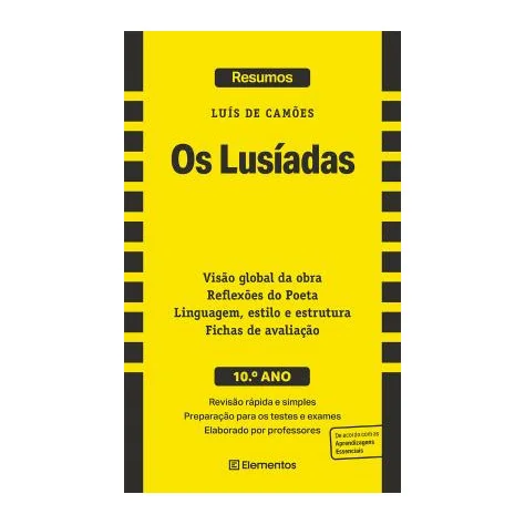 Resumos - Os Lusíadas - Luís de Camões - 10.º Ano