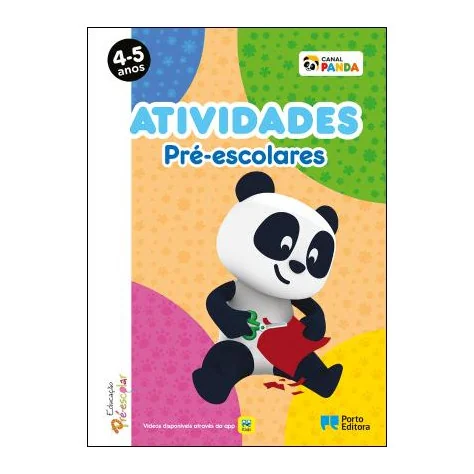 Atividades Pré-escolares Panda - 4-5 anos