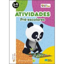 Atividades Pré-escolares Panda - 3-4 anos