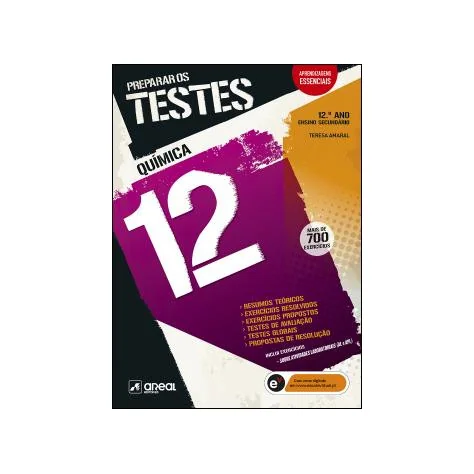 Preparar os Testes - Química 12 - 12.º Ano