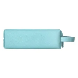 Estojo Escolar Liderpapel Classic Retangular C/Asa 210x70mm Azul Celeste