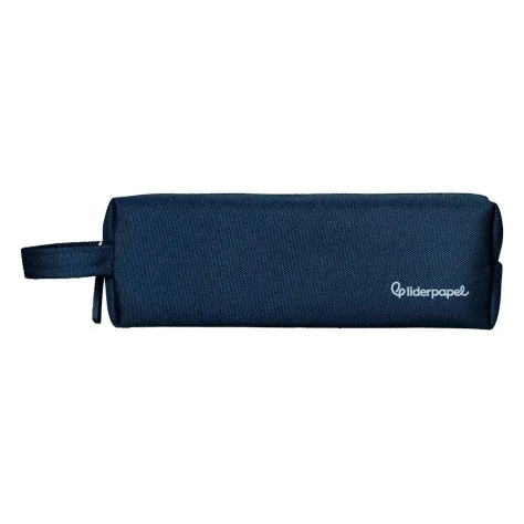 Estojo Escolar Liderpapel Classic Retangular C/Asa 210x70mm Azul Marinho
