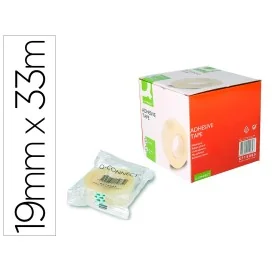 Fita Adesiva Q-Connect 33mtx19mm Embalada Individualmente