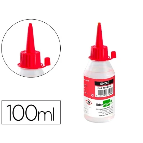 Cola Silicone Liquido Liderpapel Frasco 100ml