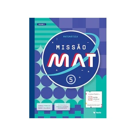 9789724756837 - Missão Mat 5 - Matemática - Manual do Aluno