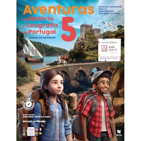 9789724758695 - Aventuras na HGP 5 - História e Geografia de Portugal - Manual do Aluno