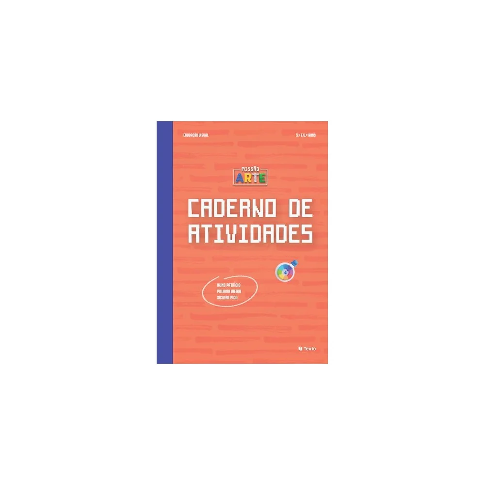 9789724758879 - Missão Arte - Educação Visual 5.º/6.º Ano - Caderno de Atividades
