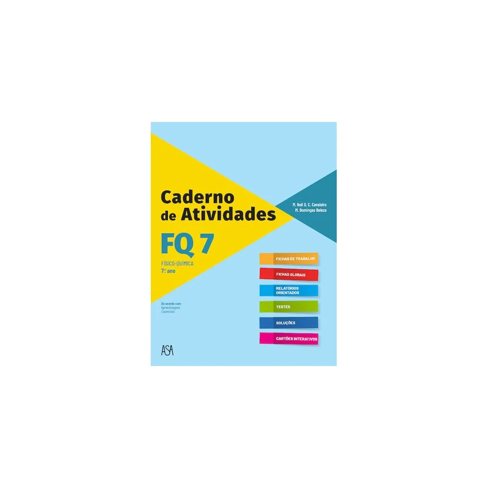 9789892349817 - FQ 7 - Físico-Química - Caderno de Atividades