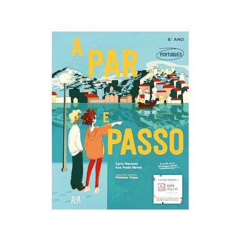 9789892352817 - A par e passo 8 - Português - Manual do Aluno