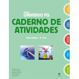 9789724756813 - NOVO Universo 8 - Físico-Química - Caderno de Atividades