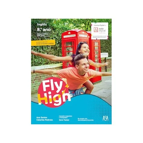 9789892352879 - Fly High 8 - Inglês - Manual do Aluno
