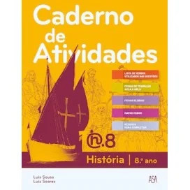 9789892352916 - H.8 - História - Caderno de Atividades