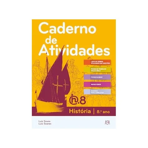 9789892352916 - H.8 - História - Caderno de Atividades