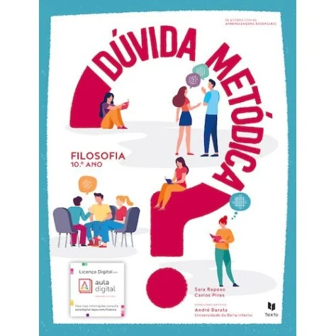 9789724756288 - Dúvida Metódica 10 Filosofia - Manual do Aluno