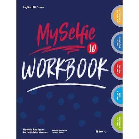 9789724756233 - MySelfie 10 - Inglês - Caderno de Atividades