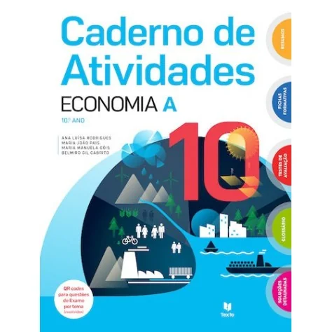 9789724756271 - Economia - Economia A 10.º Ano - Caderno de Atividades