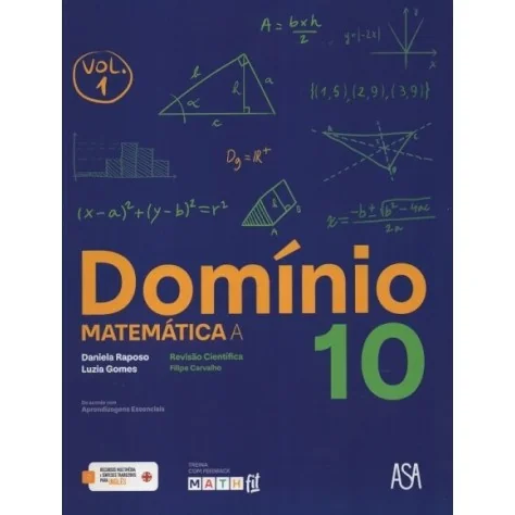 9789892360232 - Domínio 10 - Matemática A - Manual do Aluno