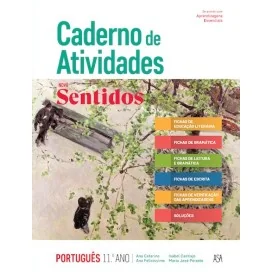 9789892352992 - NOVO Sentidos 11 - Português - Caderno de Atividades