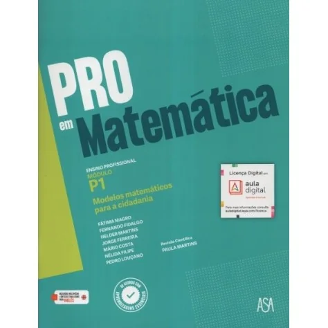 9789892360263 - Pro em Matemática - Módulos P1