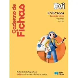 9789720207333 - Evi - Educação Visual - 5.º/6.º Anos - Caderno de Fichas/Caderno de Atividades