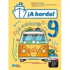 9789720313690 - ¡A bordo! - Espanhol - 9.º Ano - Manual do Aluno