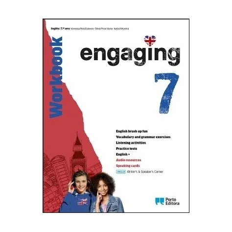 9789720316158 - Engaging 7 - Inglês - Workbook - Caderno de Atividades