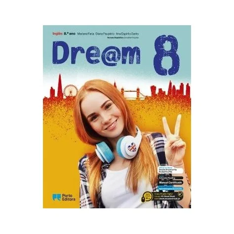 9789720316233 - Dre@m 8 - Inglês - Manual do Aluno