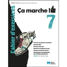 9789720318060 - Ça marche! - Francês - 7.º Ano - Cahier d'exercices - Caderno de Atividades