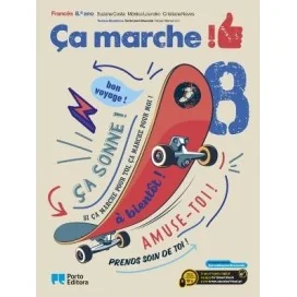 9789720318077 - Ça marche ! - Francês - 8 Ano - Manual do Aluno