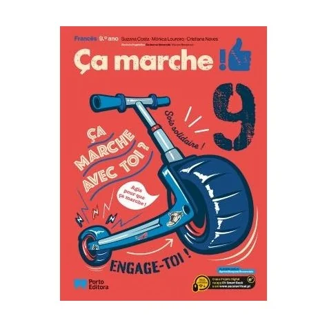 9789720318091 - Ça marche! - Francês - 9.º Ano - Manual do Aluno