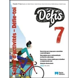 9789720318183 - Défis 7 - Francês - Cahier d'activités - Caderno de Atividades