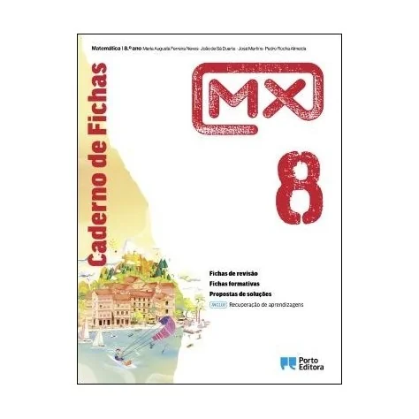 9789720318398 - MX 8 - Matemática - Caderno de Atividades/Recuperação de Aprendizagens