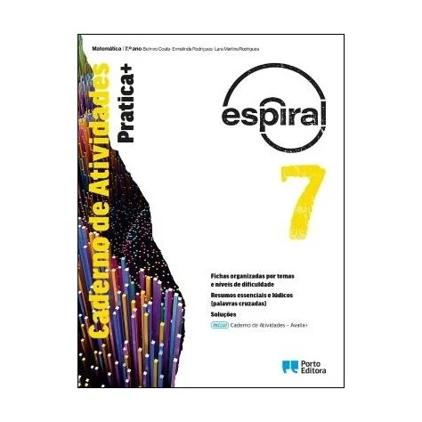 9789720327451 - Espiral 7 - Matemática - Caderno de Atividades
