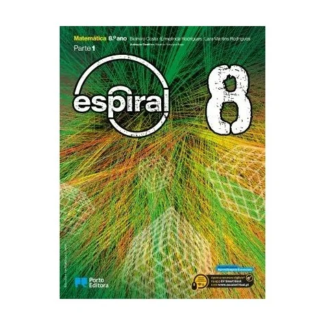 9789720327468 - Espiral 8 - Matemática ( 2 Volumes) - Manual do Aluno