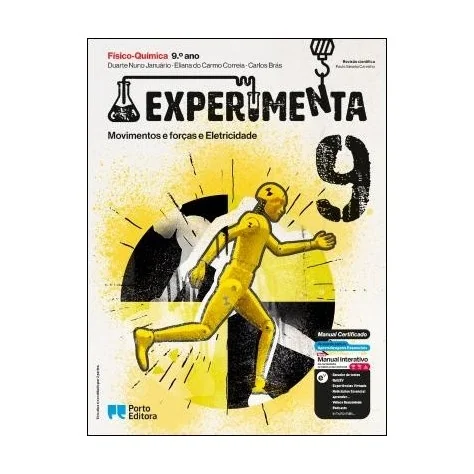 9789720328236 - Experimenta 9 - Físico-Química ( 2 Volumes) - Manual do Aluno