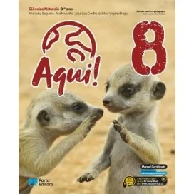 9789720329103 - Aqui! 8 - Ciências Naturais - Manual do Aluno