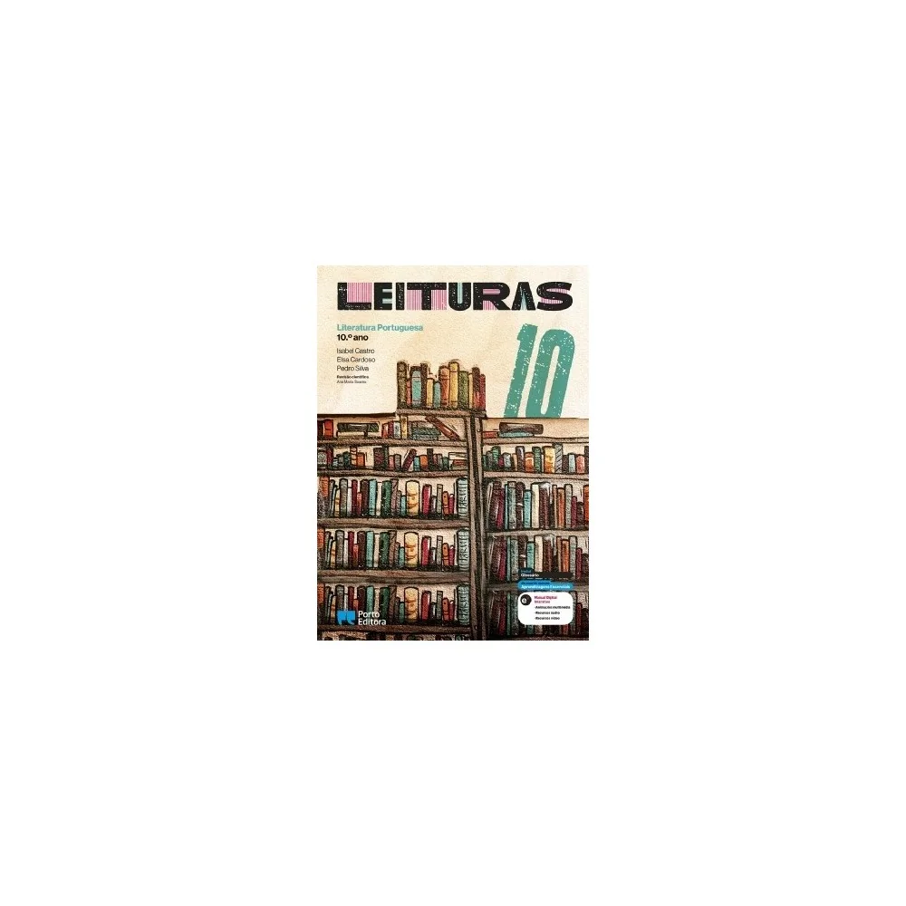 9789720400710 - Leituras 10 - Literatura Portuguesa - Manual do Aluno