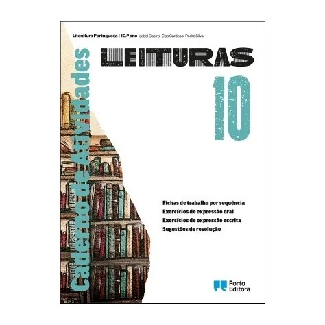9789720400727 - Leituras 10 - Literatura Portuguesa - Caderno de Atividades