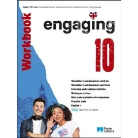 9789720404091 - Engaging 10 - Inglês - Workbook - Caderno de Atividades