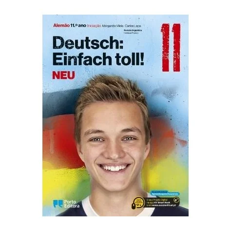 9789720406668 - Deutsch: Einfach Toll! NEU 11 - Alemão - Iniciação - Manual do Aluno