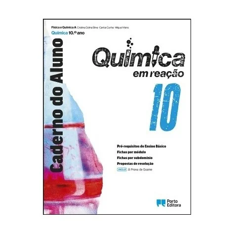 9789720423610 - Química em Reação 10 - Química A -Caderno de Atividades