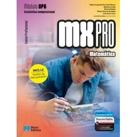 9789720443861 - MX PRO - Matemática - Módulo OP6 - Estatística computacional - Ensino Profissional