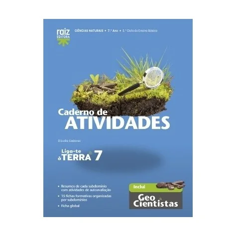 9789897444142 - Liga-te à Terra 7 - Ciências Naturais - Caderno de Atividades