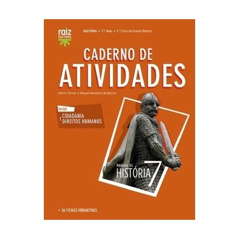 9789897444449 - Manual de História 7 - História - Caderno de Atividades