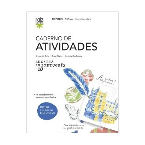 9789897444487 - Lugares em Português 10 - Caderno de Atividades
