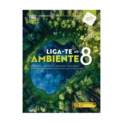 9789897444944 - Liga-te ao Ambiente 8 - Ciências Naturais - Manual do Aluno