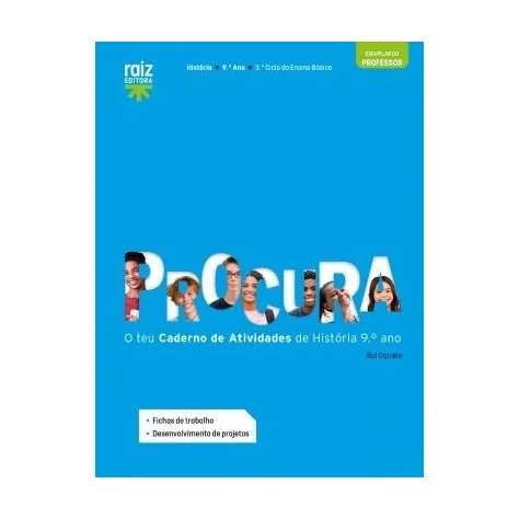 9789897445415 - Procura 9 - História - Caderno de Atividades